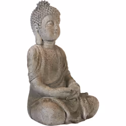 Figurine décorative Bouddha. Cette exquise figurine de Bouddha, méticuleusement fabriquée à la main, ajoute une touche de sér ...