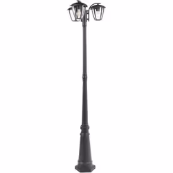 Réverbère de jardin. Illuminez votre jardin ou patio avec ce réverbère, fabriqué à partir d'aluminium durable et de matériaux ...