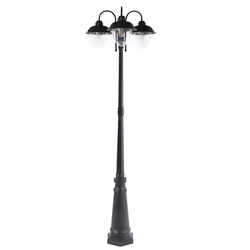 Lampadaire extérieur BANKA Noir