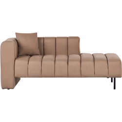 Méridienne moderne avec coussin. Offrez-vous un confort luxueux avec cette chaise longue moderne. Tapissé de tissu doux, son ...
