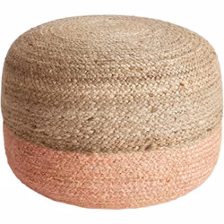 Couvre-lit. Votre salon recevra une touche de style bohème lorsque vous compléterez son décor avec ce pouf décoratif fabriqué ...