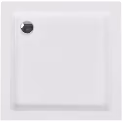 Receveur de douche carré. Transformez votre salle de bains avec ce receveur de douche, conçu pour optimiser l'espace tout en  ...
