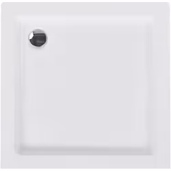 Receveur de douche carré. Transformez votre salle de bains avec ce receveur de douche, conçu pour optimiser l'espace tout en  ...