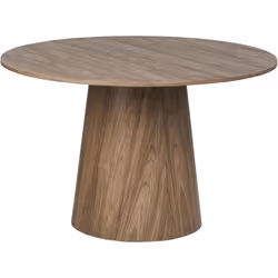 Table ronde à pied. Cette table de salle à manger ronde classique donne un coup de jeune à votre salle à manger. Fabriquée en ...