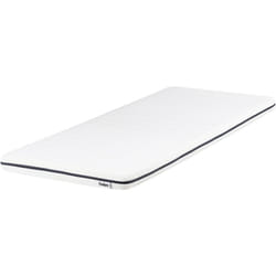 Beliani - Matelas avec Housse Amovible et Fermeture Éclair 80 x 200 cm en Mousse Blanche Precious