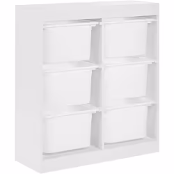 Étagère de chambre d'enfant avec boîtes de rangement. Cette étagère unique est une solution de rangement parfaite pour toute ...