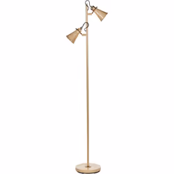 Lampe sur pied avec abat-jour réglable. Illuminez votre espace avec ce lampadaire de style industriel. Fabriqué en fer robust ...