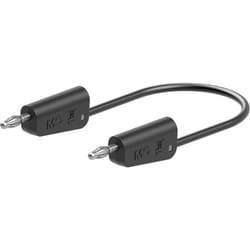 LK-4N-F10 Cordon de mesure 50 cm noir 1 pc(s) D661942 - Stäubli