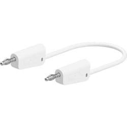 LK-4N-F25 Cordon de mesure 50 cm blanc 1 pc(s) D661182 - Stäubli