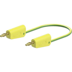 LK-4A-F10 Cordon de mesure 75 cm jaune, vert 1 pc(s) D668902 - Stäubli