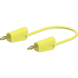 LK-4A-F10 Cordon de mesure 75 cm jaune 1 pc(s) D668522 - Stäubli
