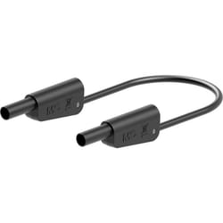 SLK-4N-F10 Cordon de mesure 50 cm noir 1 pc(s) D663882 - Stäubli