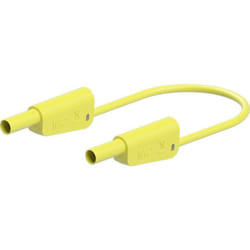 SLK-4N-F10 Cordon de mesure 50 cm jaune 1 pc(s) D663492 - Stäubli
