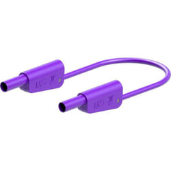 Stäubli SLK-4N-S10 Cordon de mesure 25 cm violet 1 pc(s) D609122
