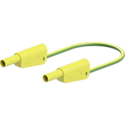 SLK-4N-S10 Cordon de mesure 75 cm jaune, vert 1 pc(s) D664702 - Stäubli