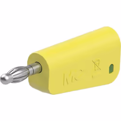 enquête 32 A jaune, vert description Empilable, Ø 4 mm, avec MULTILAM à ressort pour le montage automatique de câbles de mesu ...