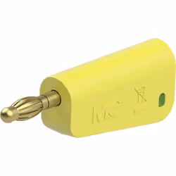 enquête 32 A jaune, vert description Empilable, Ø 4 mm, avec MULTILAM à ressort pour le montage automatique de câbles de mesu ...