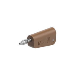 LQ-4N-30 fiche mâle de laboratoire mâle ø de la broche: 4 mm marron 1 pc(s) 64.1038-27 - Stäubli