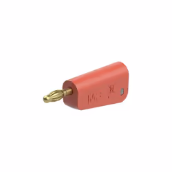 STÄUBLI LM-4A-39 LAMELLENPRISE MÂLE PRISE MÂLE STIFT-Ø: 4MM ROT 1 PC(S)