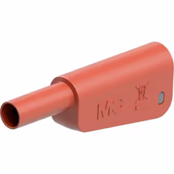 enquête 32 A rouge description Empilable, Ø 4 mm, avec MULTILAM à ressort, pour le montage automatique de câbles de mesure. A ...