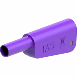 enquête 32 A violet description Empilable, Ø 4 mm, avec MULTILAM à ressort, pour le montage automatique de câbles de mesure.  ...