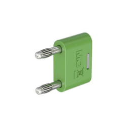 Stäubli - KS-4N-19 fiche de liaison vert ø de la broche: 4 mm écartement entre les broches: 19 mm 1 pc(s) 64.4012-25