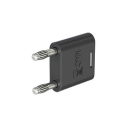 Stäubli - KS2-4N-19 fiche de liaison noir ø de la broche: 4 mm écartement entre les broches: 19 mm 1 pc(s) 64.4010-21