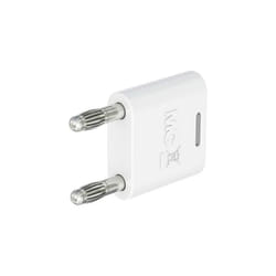 Stäubli - KS2-4N-19 fiche de liaison blanc ø de la broche: 4 mm écartement entre les broches: 19 mm 1 pc(s) 64.4010-29