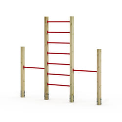 WICKEY Échelle descalade avec barre double Wickey FIT Tumble 409