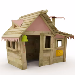 Cabane pour enfants Casita avec toit en bois