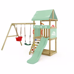 Aire de jeux avec toboggan Wickey DinkyHouse À propos de Wickey DinkyHouse Avec notre aire de jeux polyvalente pour enfants, ...