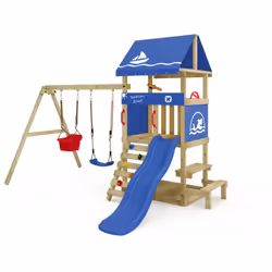 Aire de jeux avec toboggan Wickey DinkyHouse À propos de Wickey DinkyHouse Avec notre aire de jeux polyvalente pour enfants,  ...