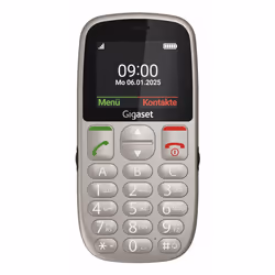 Gigaset GL395, Barre, SIM unique, 5,59 cm (2.2"), 0,3 MP, 800 mAh, Gris