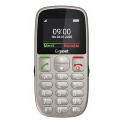 Gigaset GL395 5,59 cm (2.2") 90 g Gris Téléphone pour seniors