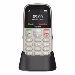 Gigaset GL395 5,59 cm (2.2") 90 g Gris Téléphone pour seniors - Vue supplémentaire 7