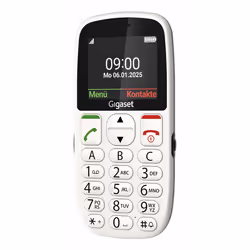 Gigaset GL395 5,59 cm (2.2") 90 g Blanc Téléphone pour seniors