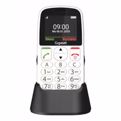 Gigaset GL395 5,59 cm (2.2") 90 g Blanc Téléphone pour seniors - Vue supplémentaire 7