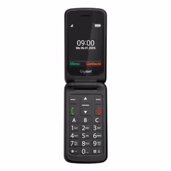 Gigaset GL595, Clapet, SIM unique, 7,11 cm (2.8"), 0,3 MP, 800 mAh, Noir