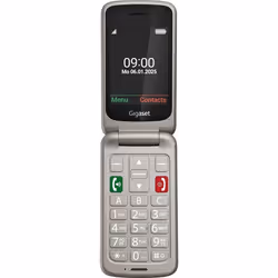 Gigaset GL595, Clapet, SIM unique, 7,11 cm (2.8"), 0,3 MP, 800 mAh, Gris