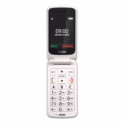 Gigaset GL595, Clapet, SIM unique, 7,11 cm (2.8"), 0,3 MP, 800 mAh, Blanc