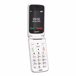 Gigaset GL595 7,11 cm (2.8") 114 g Blanc Téléphone pour seniors