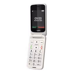 Gigaset GL595 7,11 cm (2.8") 114 g Blanc Téléphone pour seniors