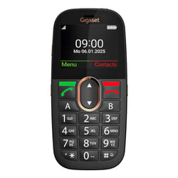 Gigaset GL695 5,87 cm (2.31") 113 g Noir Téléphone pour seniors