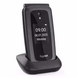 Gigaset GL795 7,11 cm (2.8") 142 g Noir Téléphone pour seniors - Vue supplémentaire 5