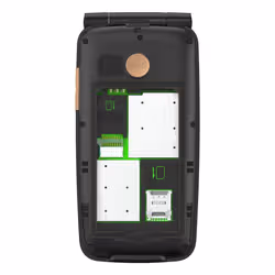 Gigaset GL795 7,11 cm (2.8") 142 g Noir Téléphone pour seniors - Vue supplémentaire 8