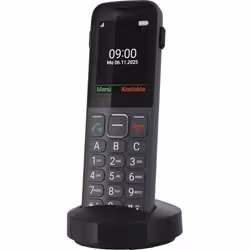 Gigaset Comfort 600 SIM 6,1 cm (2.4") 118 g Noir, Gris - Vue supplémentaire 5