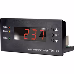 Informations techniques Résolution : 0,1 °C Découpe pour plaque avant : 97 x 43 mm. Informations techniques Consommation élec ...