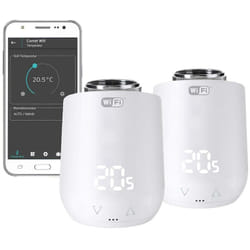 Comet WiFi Eurotronic 700223 Set tête thermostatique sans fil électronique jeu de 2 S570442