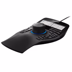 3Dconnexion SpaceMouse Enterprise Kit 2 souris Bureau Ambidextre RF Wireless + USB Type-A 6DoF