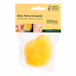 GRÜNSPECHT Naturprodukte G510-V1 éponge de bain pour bébé Jaune